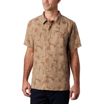 Columbia Overhemd Heren, Lakeside Trail Short Sleeve Gekleurd, 67EHNJILV